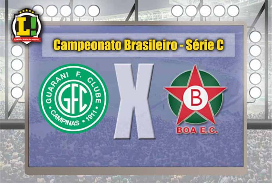 Decisão da Série C tem início neste sábado com Guarani e Boa Esporte