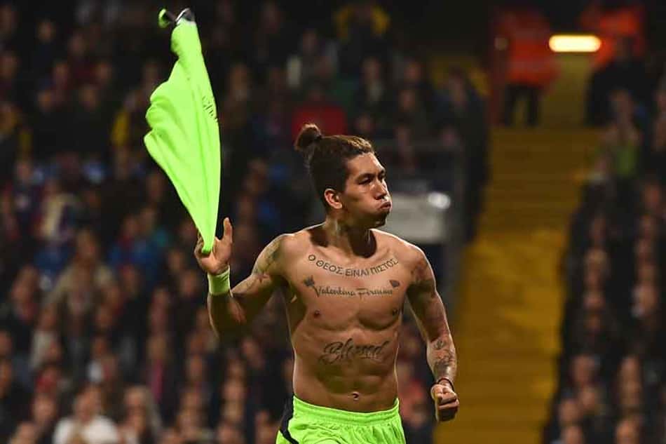 Contra o Crystal Palace, Firmino comemora quarto gol no Inglês