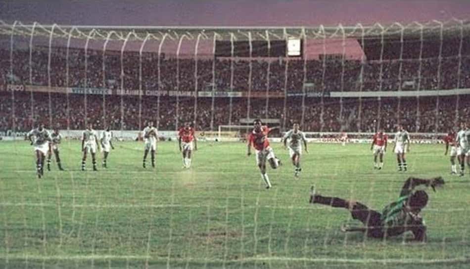Em 1992 o Internacional venceu a final da Copa do Brasil em cima do Fluminense com um pênalti polêmico.