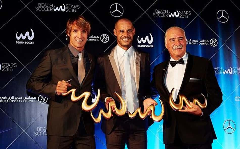 Andrade recebeu premiação histórica (Divulgação)