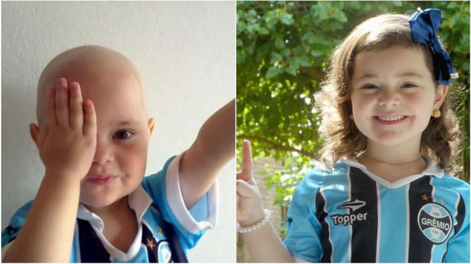Um ano sem químio e livre de câncer: Piratinha celebra o Grêmio e a vida