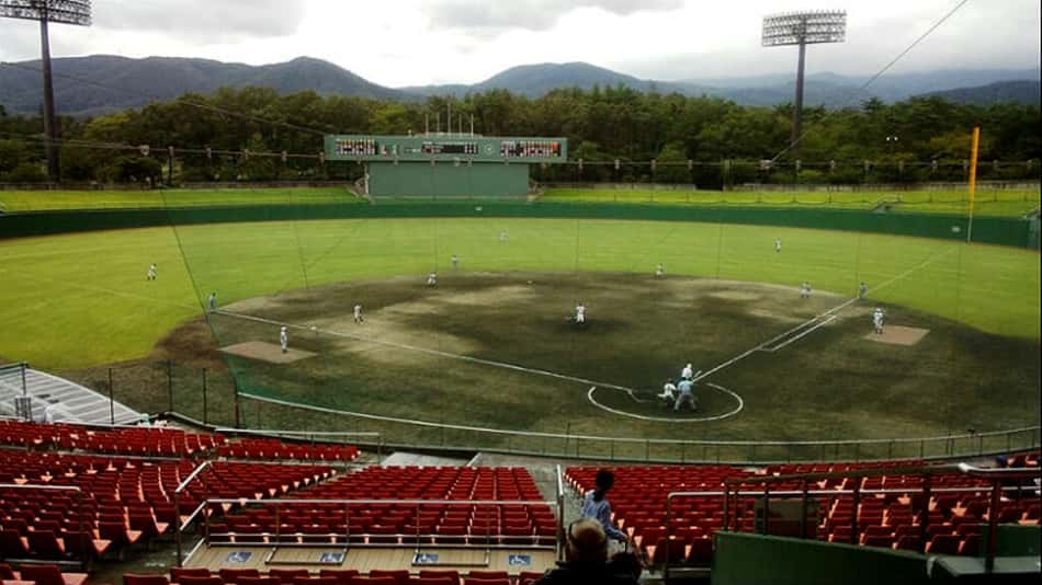 Estádio Azuma, em Fukushima