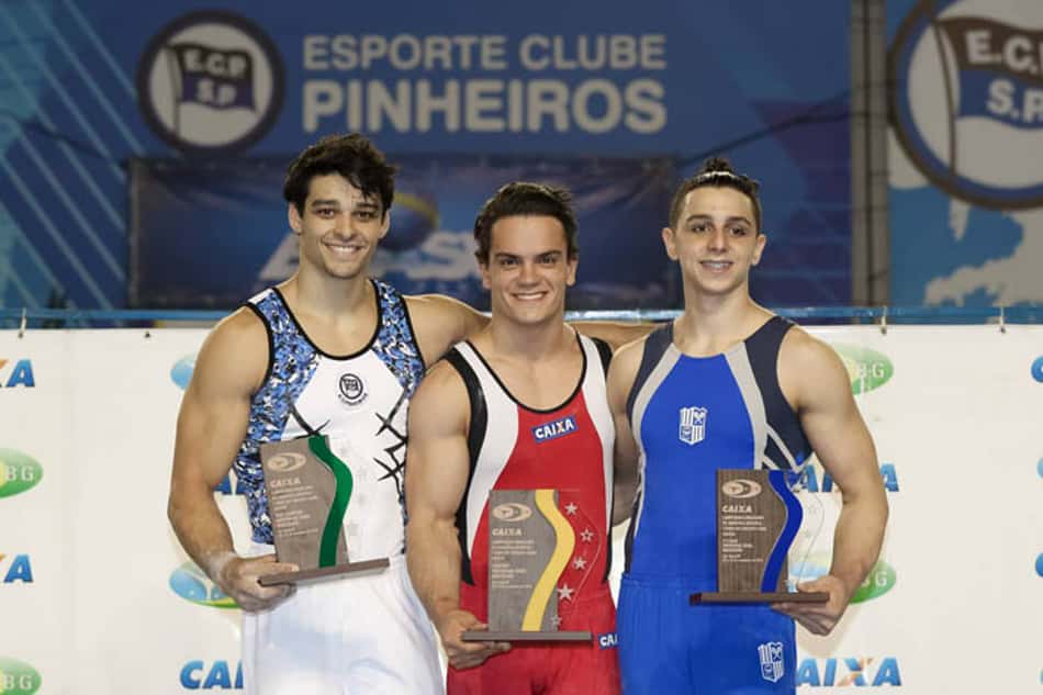 GINÁSTICA ARTÍSTICA - Caio Souza é campeão do individual geral masculino no Brasileiro de Ginástica Artística