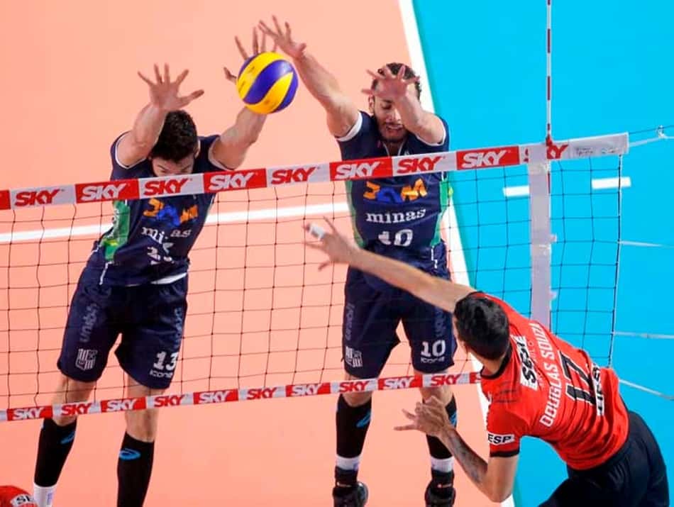 SUPERLIGA MASCULINA - Minas Tênis Clube vira o jogo e vence o Sesi-SP no tie-break