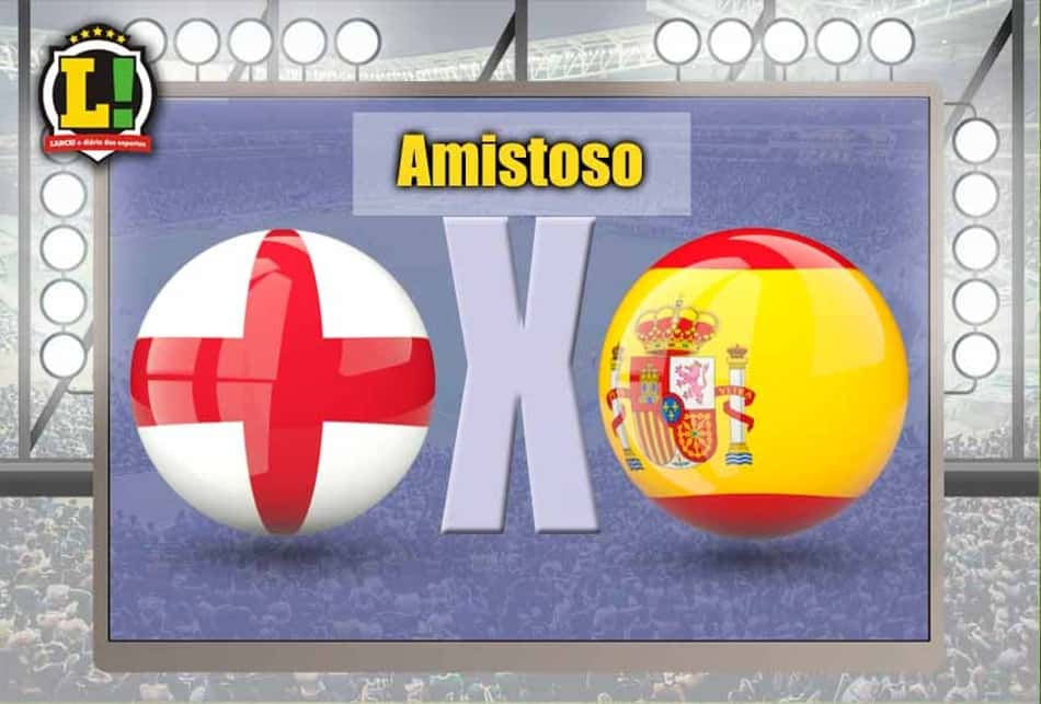 Inglaterra encara a Espanha em amistoso em Wembley