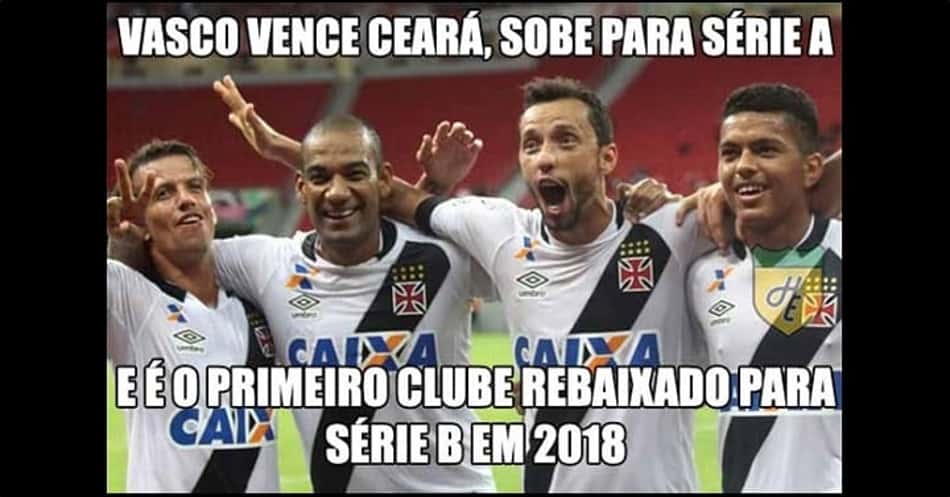 Os melhores memes do retorno do Vasco à Série A