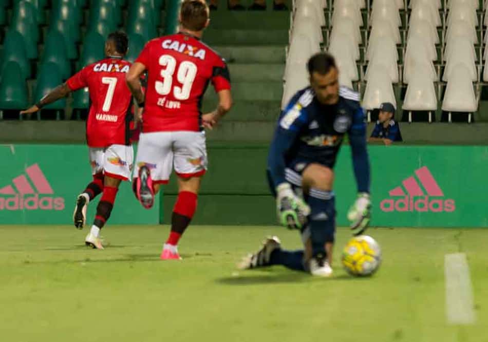 Livre da queda, Coritiba vê "relaxamento normal" em revés para Vitória