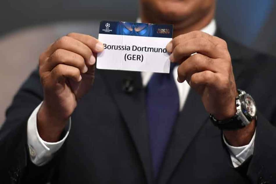 Borussia Dortmund - Sorteio das oitavas de final da Liga dos Campeões