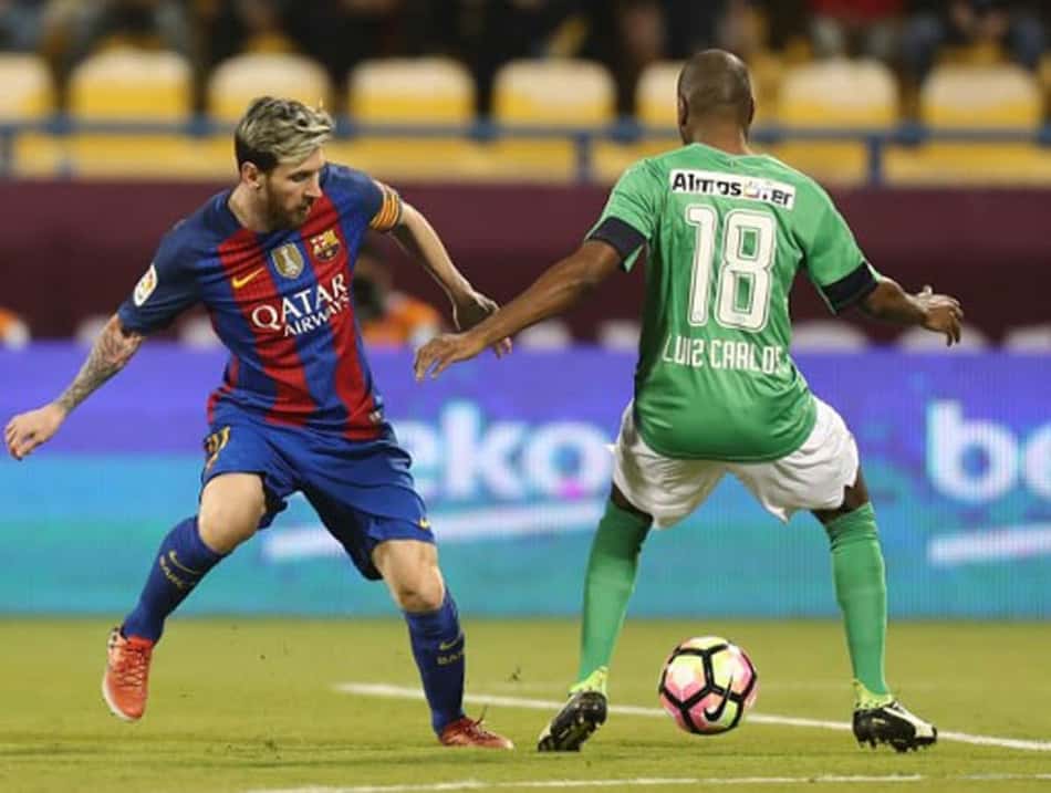 Al Ahli x Barcelona - Messi