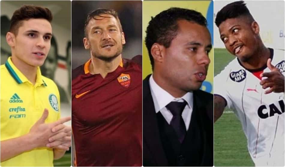 Dupla no Palmeiras, Totti como sonho do Santos, Jair Ventura e #DiMarinho: O Vaivém de segunda