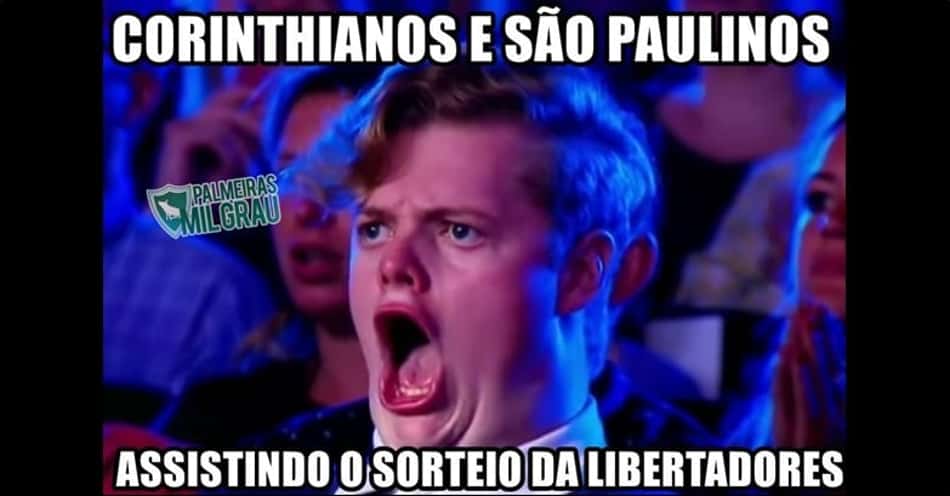 Sorteio dos grupos da Libertadores rende piadas; brasileiros ausentes sofreram com as zoações