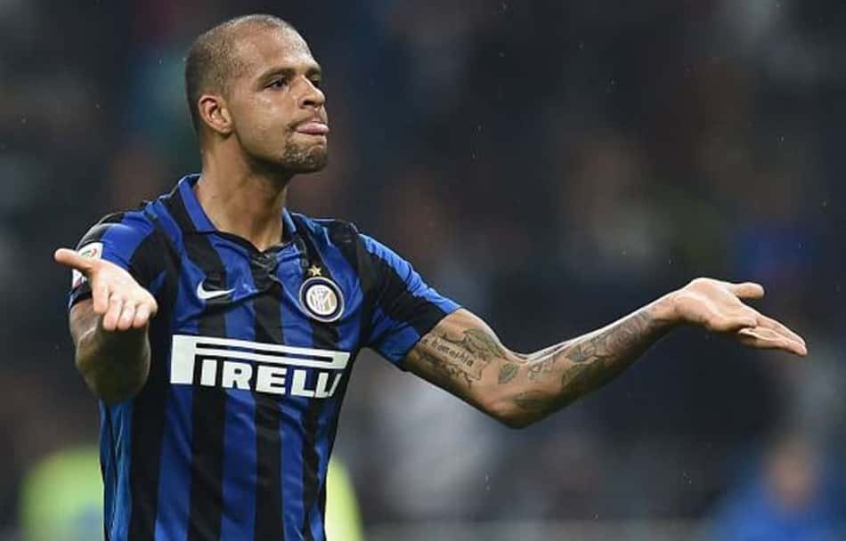 Felipe Melo precisa entrar em acordo com a Inter de Milão para ser anunciado no Palmeiras 