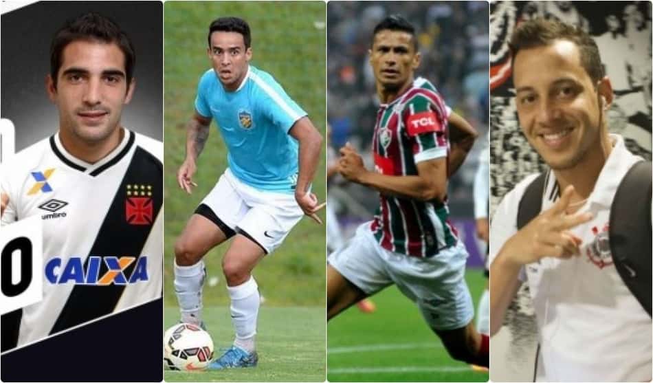 Escudero, Jadson, Cícero, Rodriguinho: Vaivém de Natal