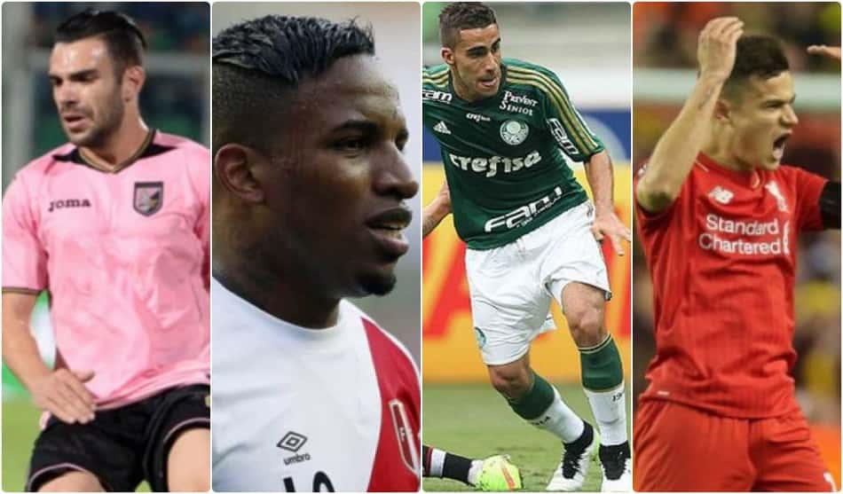 Vaivém de segunda teve volantes em destaque e Coutinho na mira do Barça. Confira na galeria 
