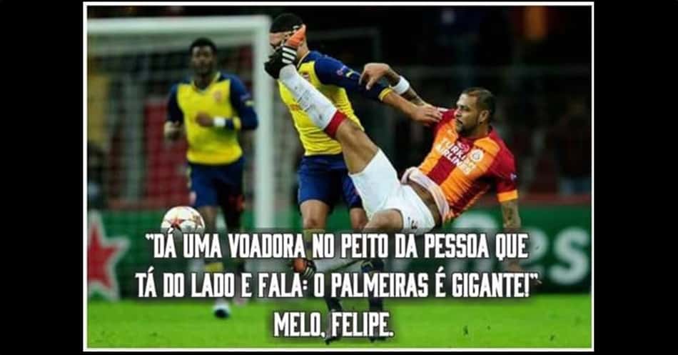 A repercussão nas redes sociais do acerto de Felipe Melo com Palmeiras