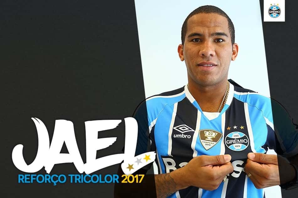 Ex-Flamengo, Jael é o primeiro reforço do Grêmio para o ataque