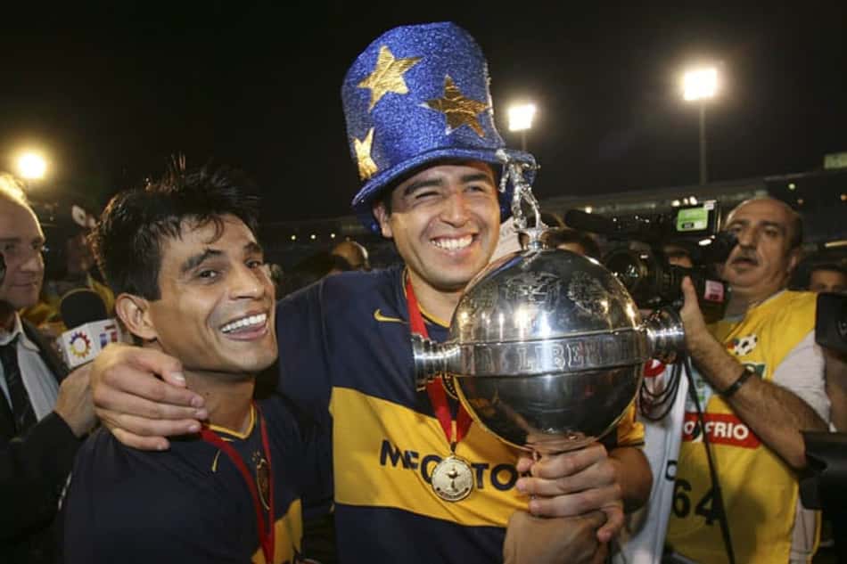 Riquelme provoca o River: 'Jogar uma final da Libertadores é diferente lutar para não cair'
