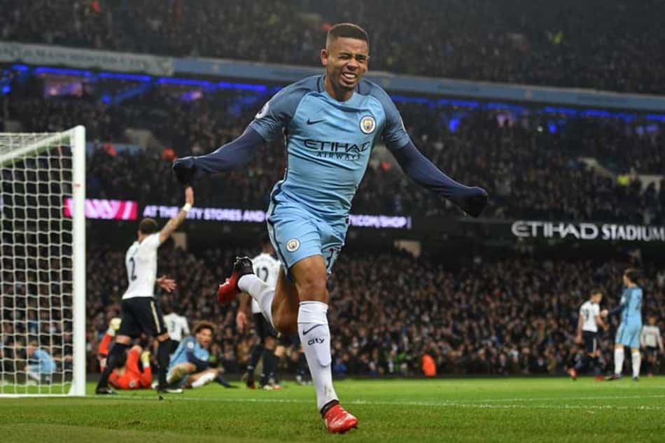 Gabriel Jesus estreou pelo Manchester City no sábado, contra o Tottenham. Ele marcou um gol, que foi anulado