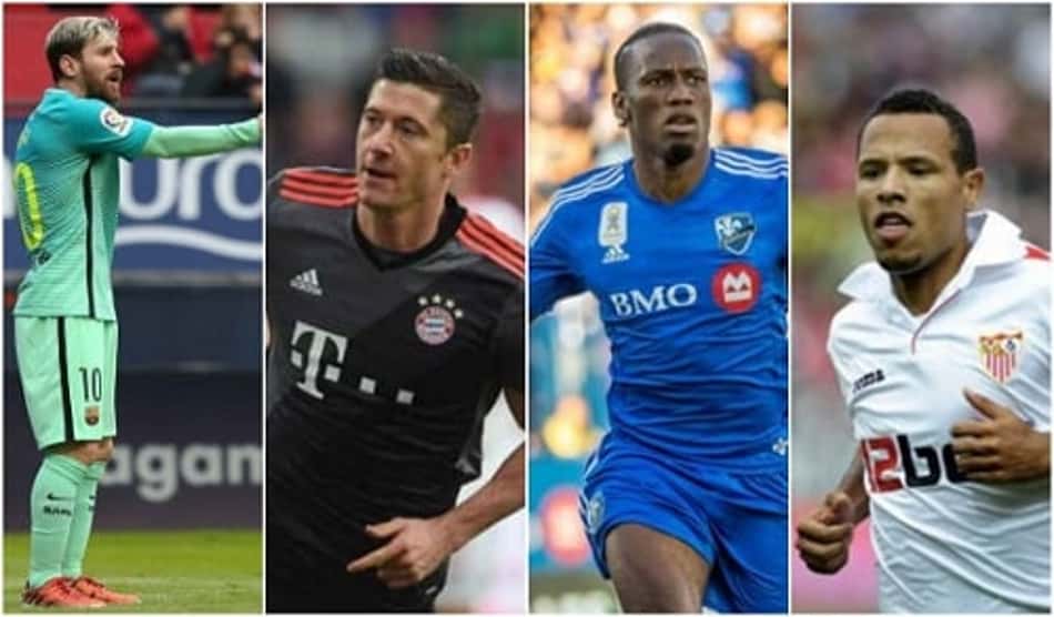Messi, Lewandowski, Drogba, Luís Fabiano… O Vaivém de quarta-feira