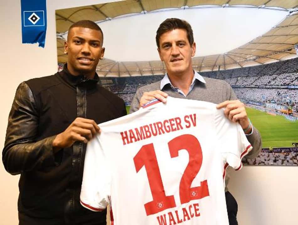 Confiante em apresentação, Walace já treina no Hamburgo