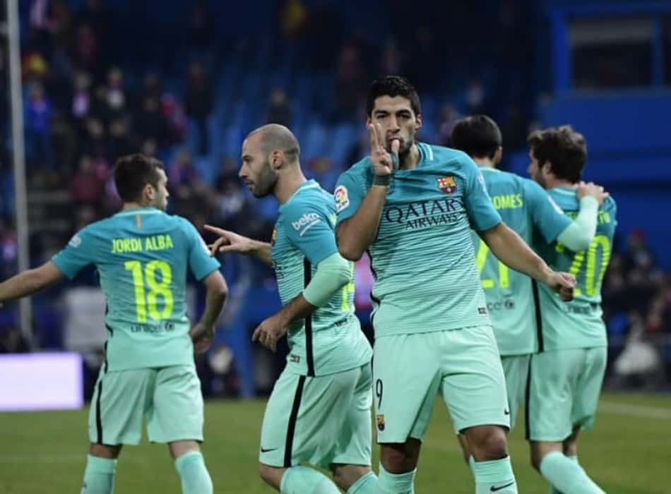 Com gol de placa de Suárez, Barcelona vence o Atlético em Madri