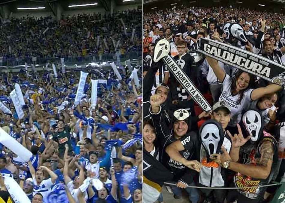 PM de Minas proíbe torcedores do Galo de levar a letra "B" para o clássico contra o Cruzeiro, no sábado