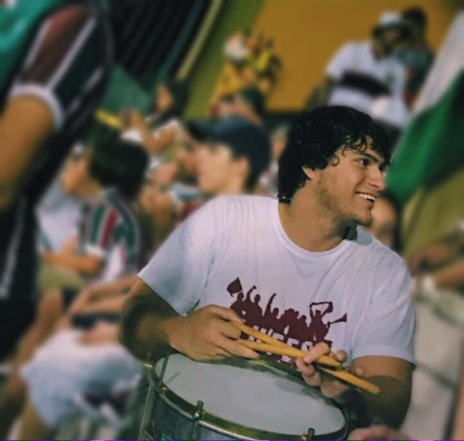 Pedro Lucas Scudieri, torcedor do Fluminense, foi agredido em fevereiro e deixou o hospital em julho (Foto: Reprodução/ Facebook)