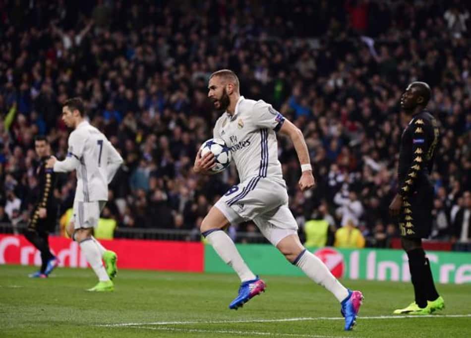 Benzema - Real Madrid x Napoli