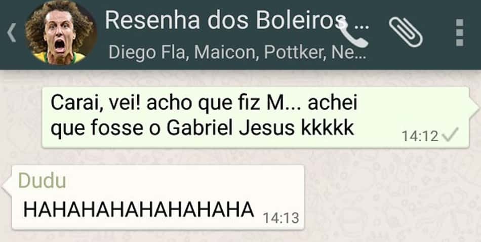 WhatsApp da Zoeira: a resenha dos jogadores voltou!