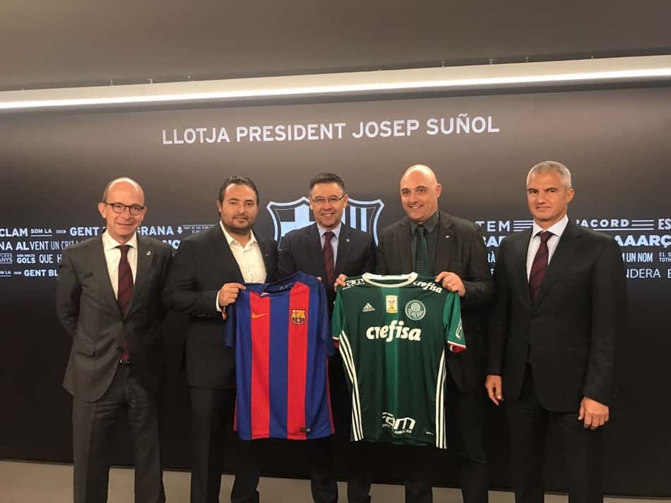 Palmeiras e Barcelona: acordo por Mina