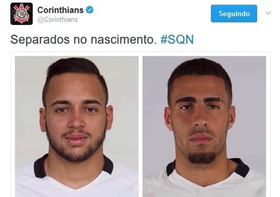 Corinthians usa bom humor em rede social para ironizar erro bizarro da arbitragem