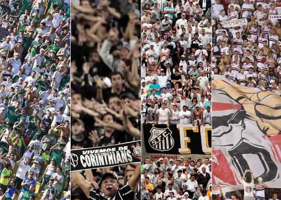 Confira qual clube tem a melhor média de público em cada faixa de horário do Brasileirão-2017