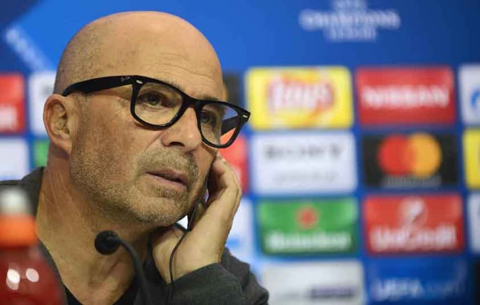 Sampaoli é evasivo ao comentar chance de substituir Luis Enrique