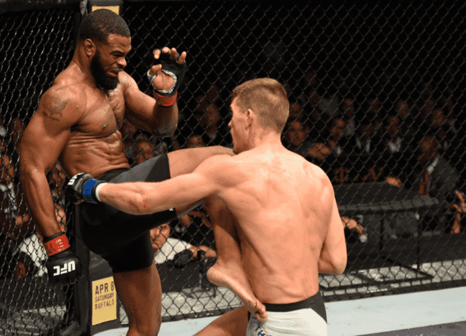 Tyron Woodley venceu Stephen Thompson na decisão dos juízes