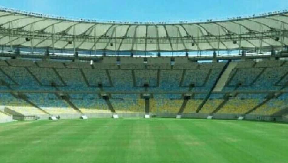 Empresa mostra recuperação do gramado do Maracanã
