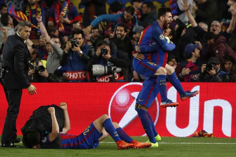 Milagre histórico! Barcelona faz seis no PSG e avança na Champions
