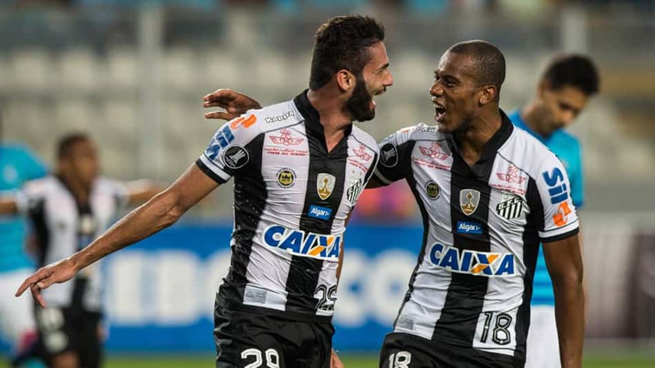 Empate do Santos na estreia da Libertadores dá bom lucro em casas de apostas esportivas