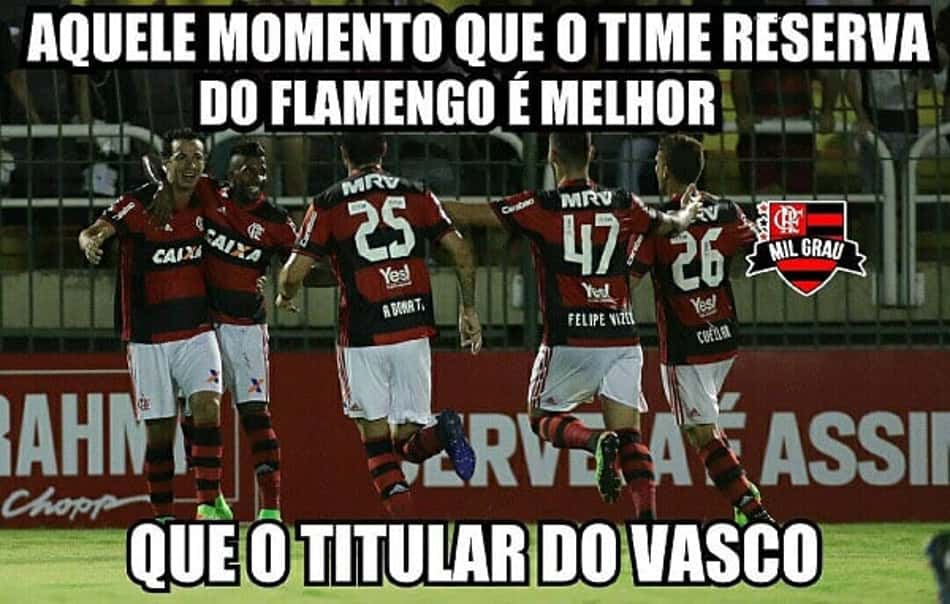 Hat-trick de Damião e provocações ao Vasco; os memes após goleada do Fla
