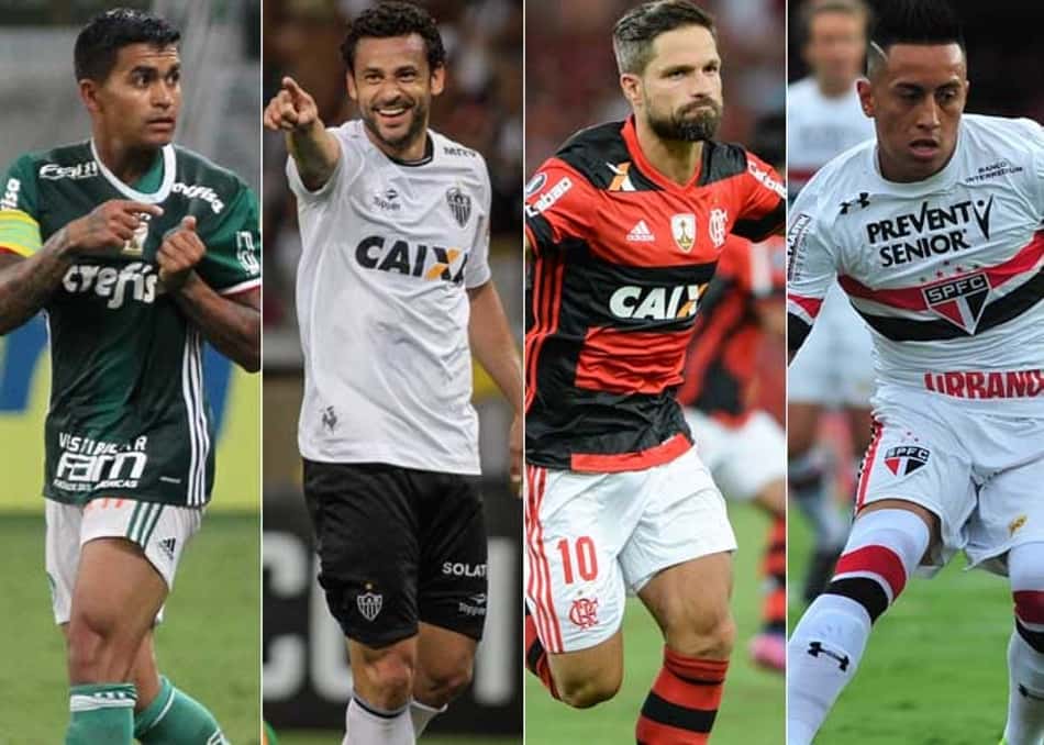 Qual é o melhor jogador atuando no futebol brasileiro? Vote no duelo