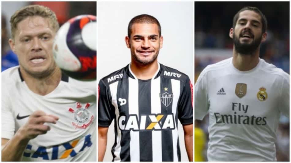 Marlone, Clayton, Isco…Confira o vaivém desta quarta-feira