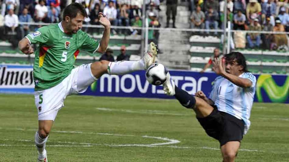 Bolívia 6 x 1 Argentina - dia 1º de abril de 2009, pelas Eliminatórias Sul-Americana para a Copa do Mundo de 2010 