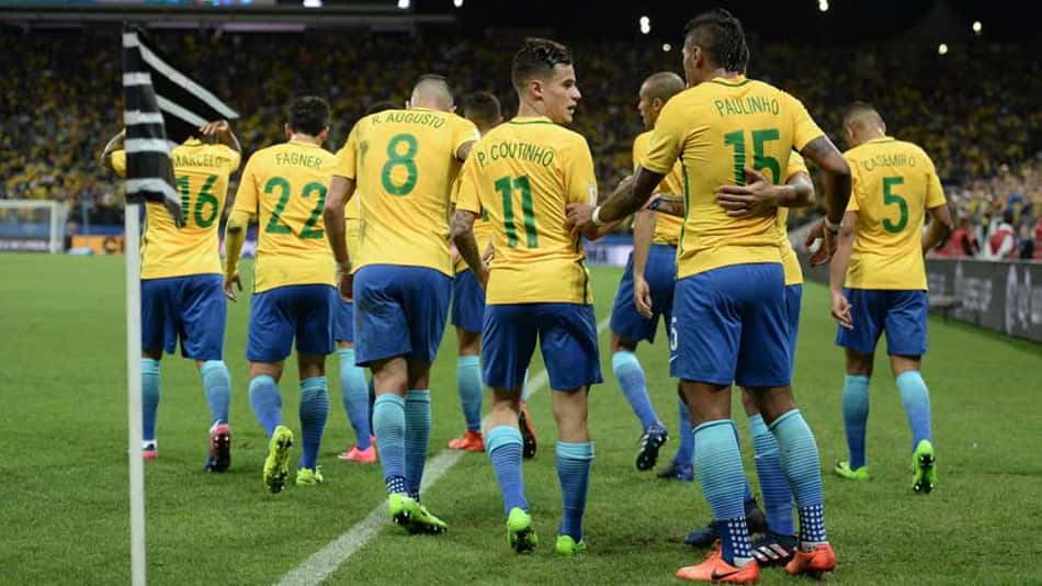 Goleada sobre o Paraguai e derrota do Uruguai levaram o Brasil garantir vaga na Rússia faltando ainda quatro rodadas 