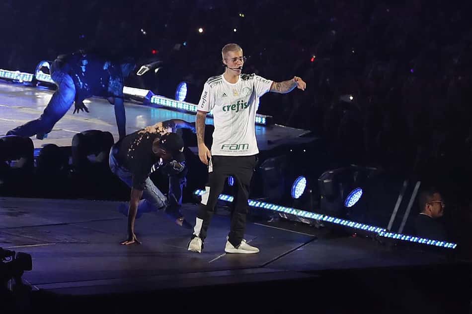 Justin Bieber no Allianz Parque