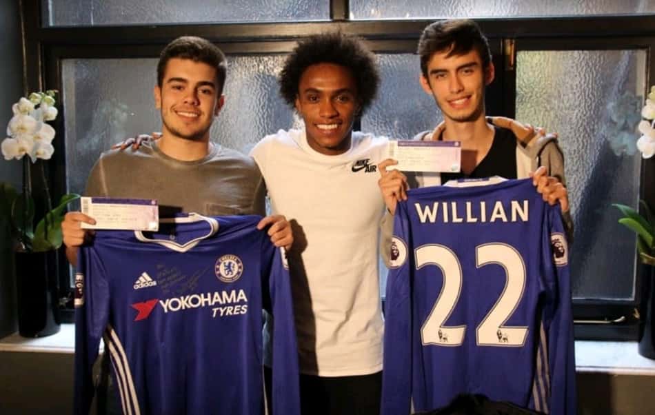Mateus Pinheiro, Willian e Geraldo Menezes