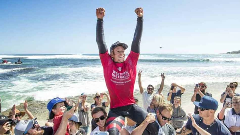 John John fatura etapa de Margaret River e assume a ponta do ranking