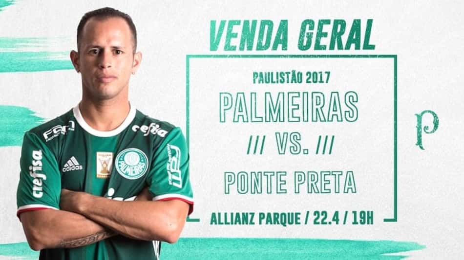 Palmeiras x Ponte Preta: 30 mil ingressos já foram vendidos