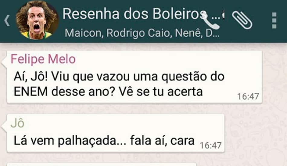 WhatsApp da Zoeira: a resenha dos boleiros dessa semana