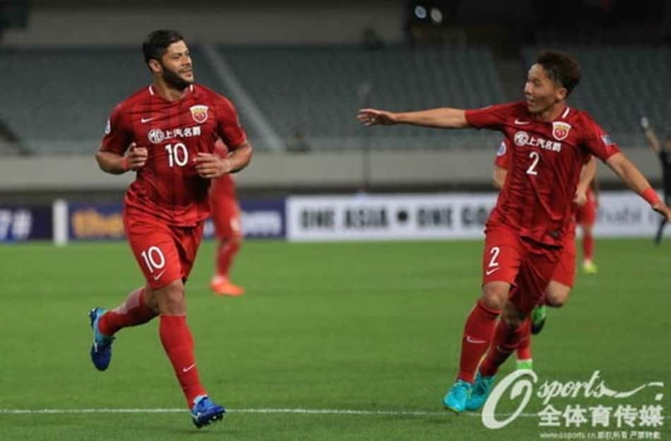 Imagens da vitória do Shangai SIPG por 4 a 2