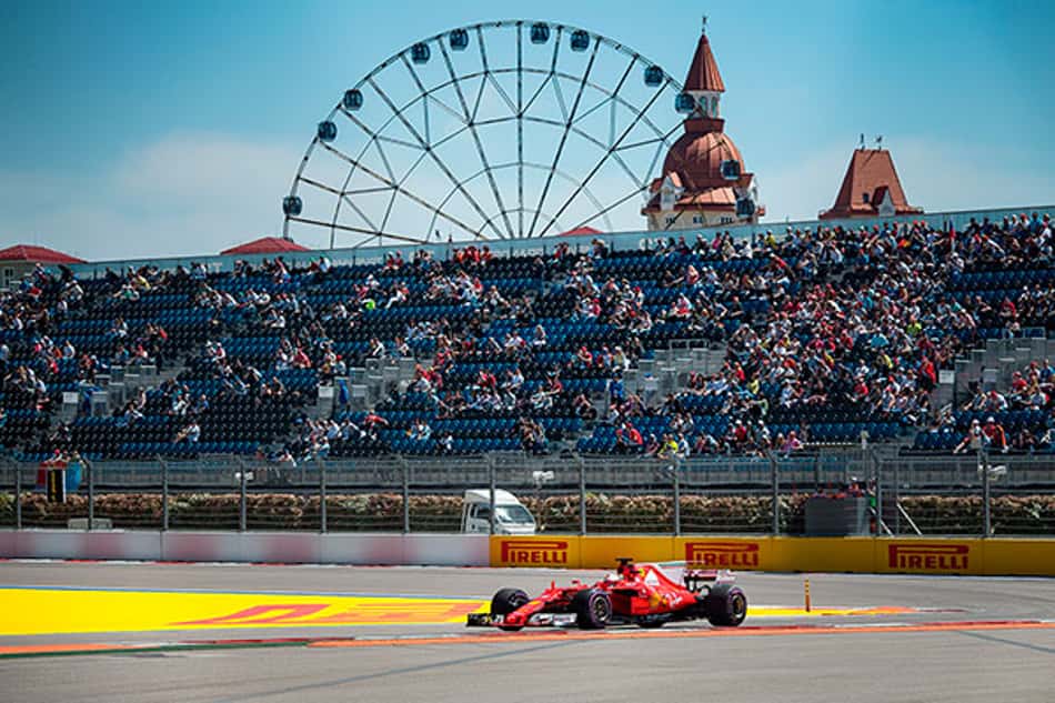 GP da Rússia deve ter chuva no quali e prova no seco. Veja a programação!