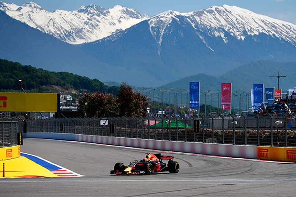 GP da Rússia de F1: Reveja o AO VIVO do segundo treino em Sochi